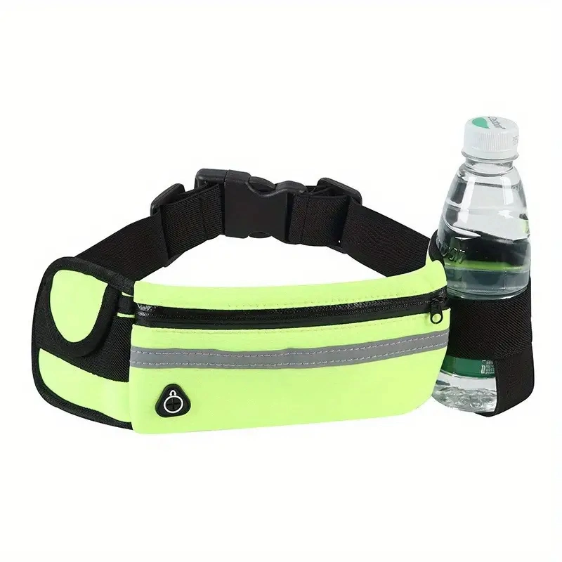 Hydration Running Belt with Phone Pocket - Unisex Sports Fanny Pack Bag for Running and Outdoor Activities