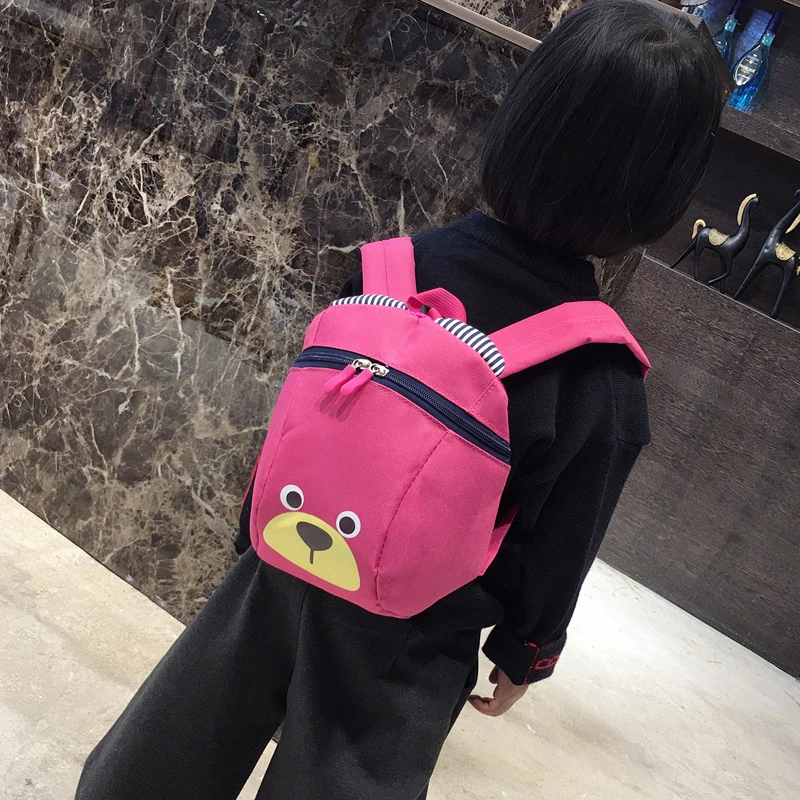 Anti-Lost Cute Cartoon Kindergarten School Children Shoulder Travel Backpack