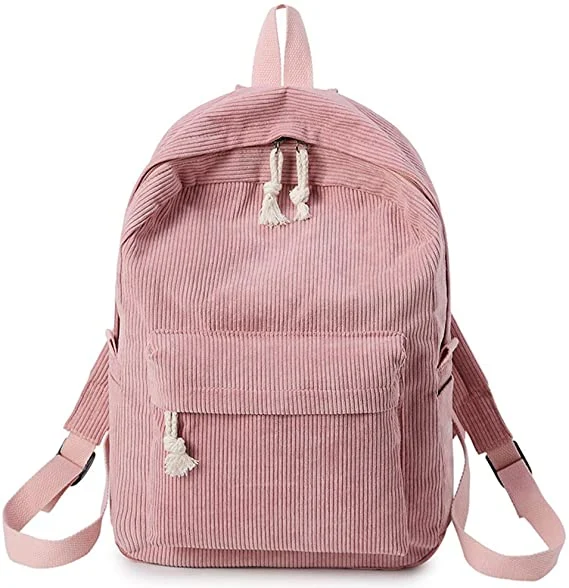 OEM Custom Kids Backpack Daybackpack Corduroy Backpack