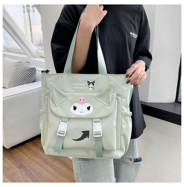 Simple One Shoulder Handbag Small Fresh Versatile Bag Fashion College Student Classroom Study Bag Oxford Cloth Bag Women&prime;s Bag