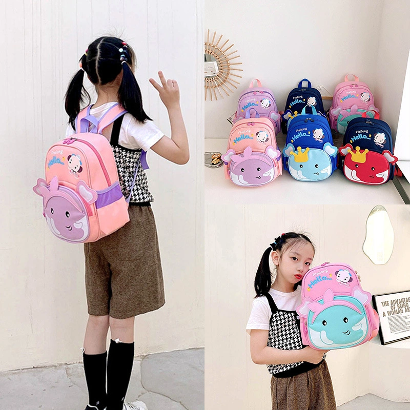 Kindergarten Schoolbag Cartoon Animal Boy Girl Backpack Suitable for Children