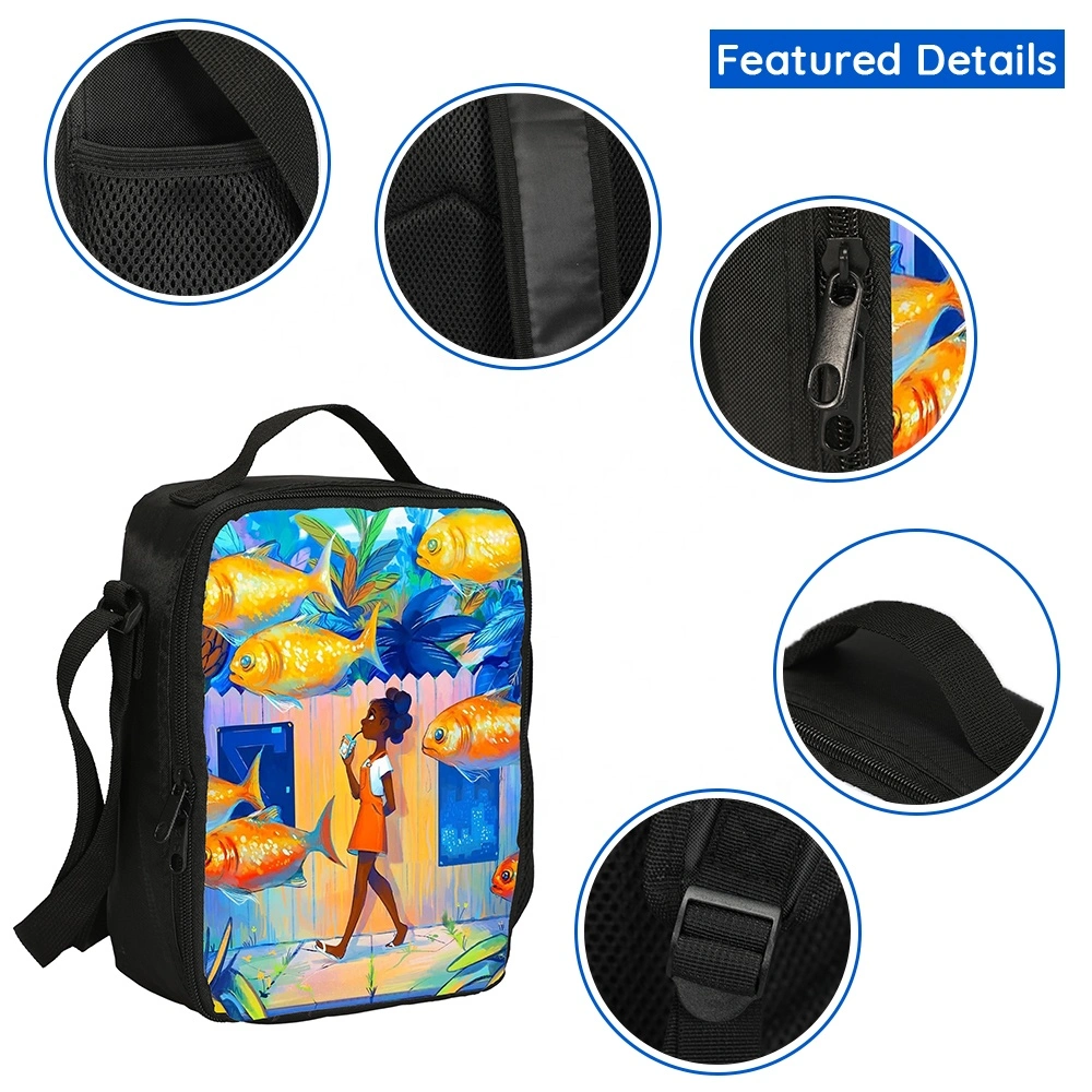 Cute Insulated Kids Cooler Bag Backpack for Picnic Wholesale Cartoon Kids Children School Lunch Bag