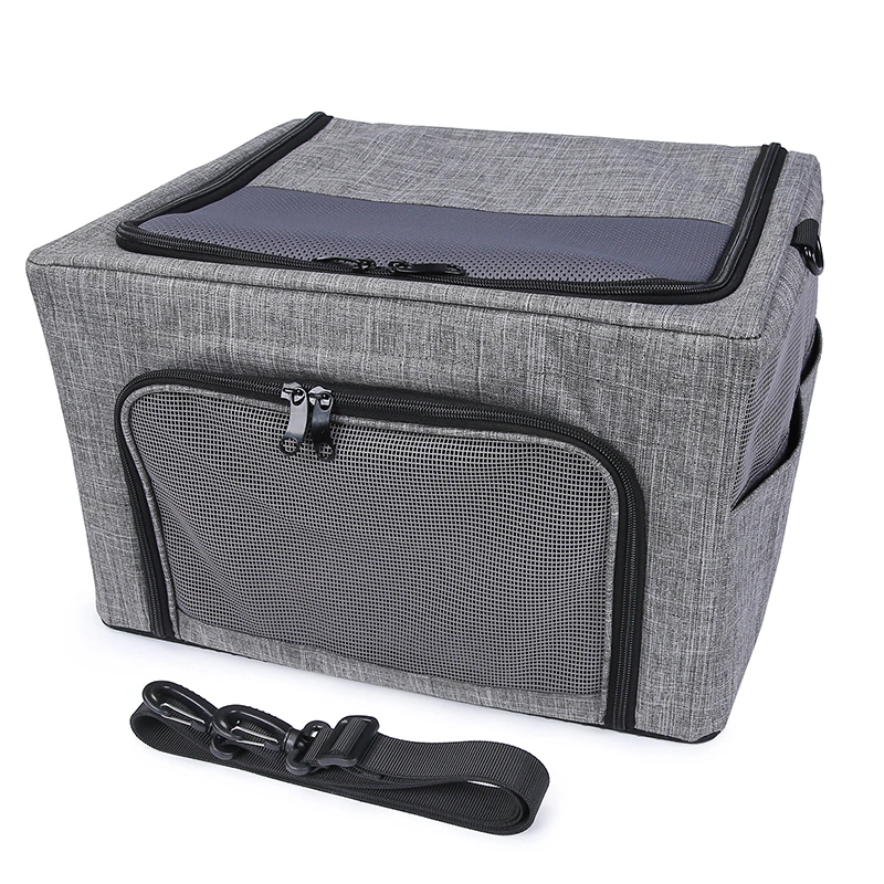 Pet Supplies Foldable Portable Pet Bag Made of Oxford Cloth