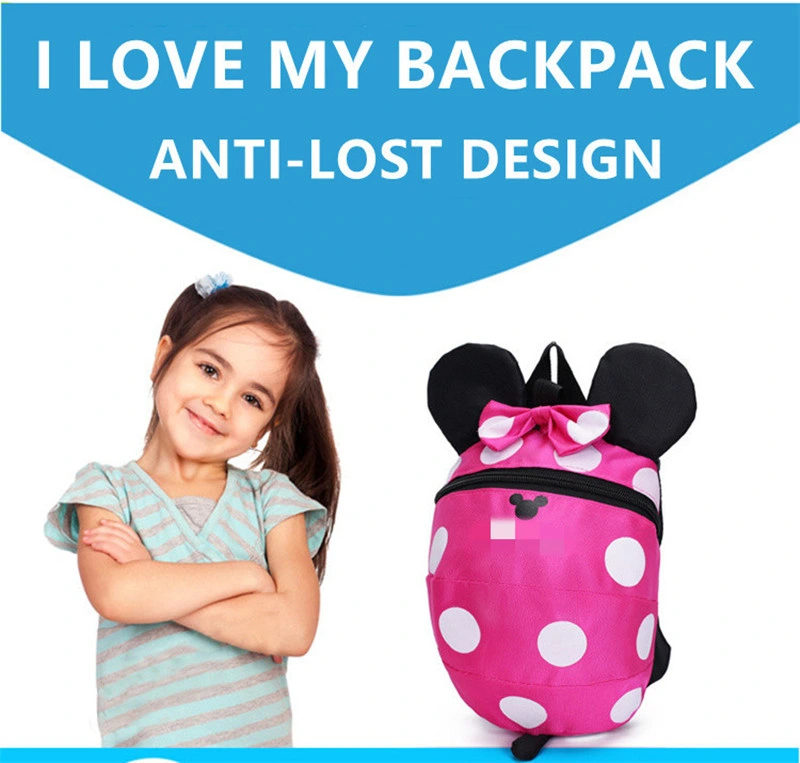 Popular Kids Anti Lost Bag Children Animal Backpack Toddler Walking Safety Backpack