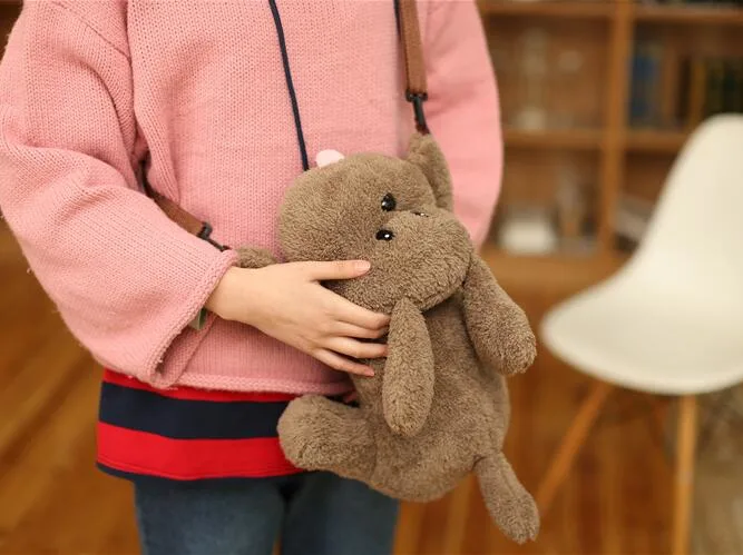 Custom Animal Shape Plush Backpack for Children