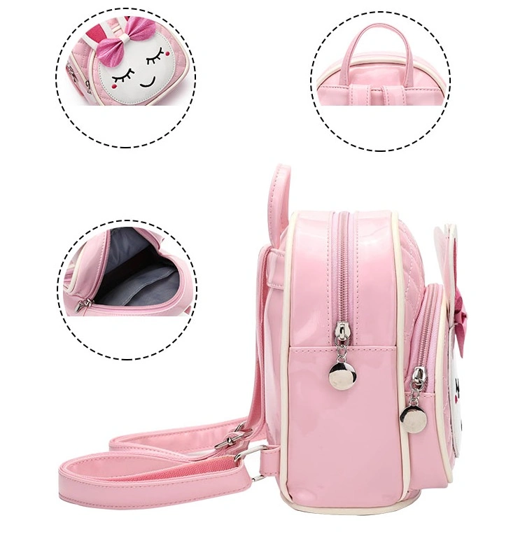 High Quality Zoo Story Kid Bagpack PU Waterproof Kids School Bag Outdoor Children Backpack