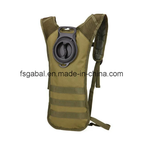 Slim Military Style Hiking Sports Hydration Pack Bag with Water Bag