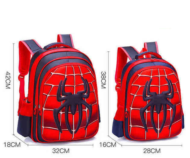 Schoolbag Primary School Spider-Man Backpack Mochila New Design School Bag