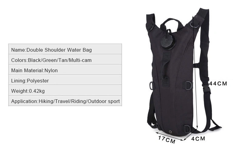 Camouflage Hydration Water Backpack 3L Bladder Sports Outdoor Water Bags Great for Hunting Climbing Running and Hiking