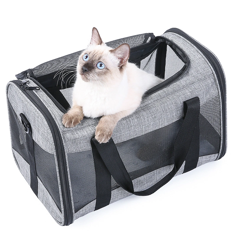 Pet Supplies Foldable Portable Pet Bag Made of Oxford Cloth