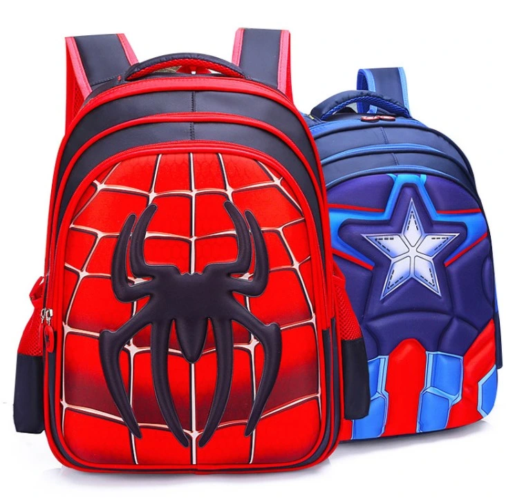 Schoolbag Primary School Spider-Man Backpack Mochila New Design School Bag