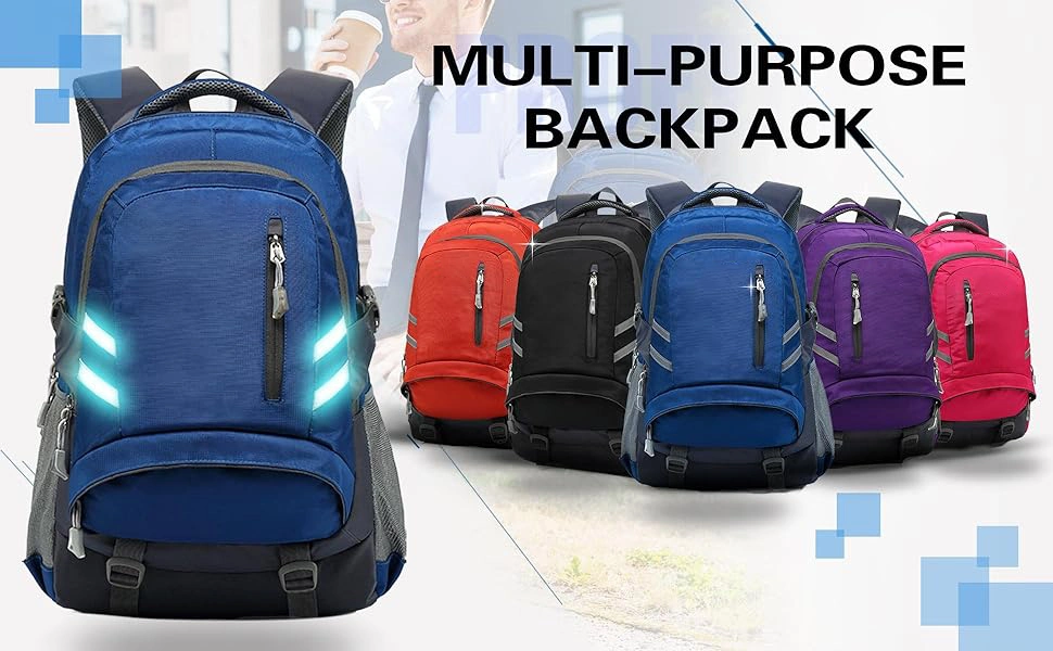 Outdoor Casual Sports High School Bag Teenager Hiking Laptop Backpack Bag Bpt124