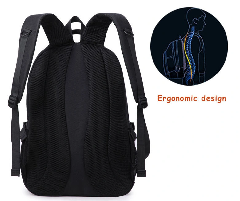 Double Shoulder Outdoor Leisure Business Travel Laptop Notebook School Students Sports College Computer Bag Backpack (CY3356)