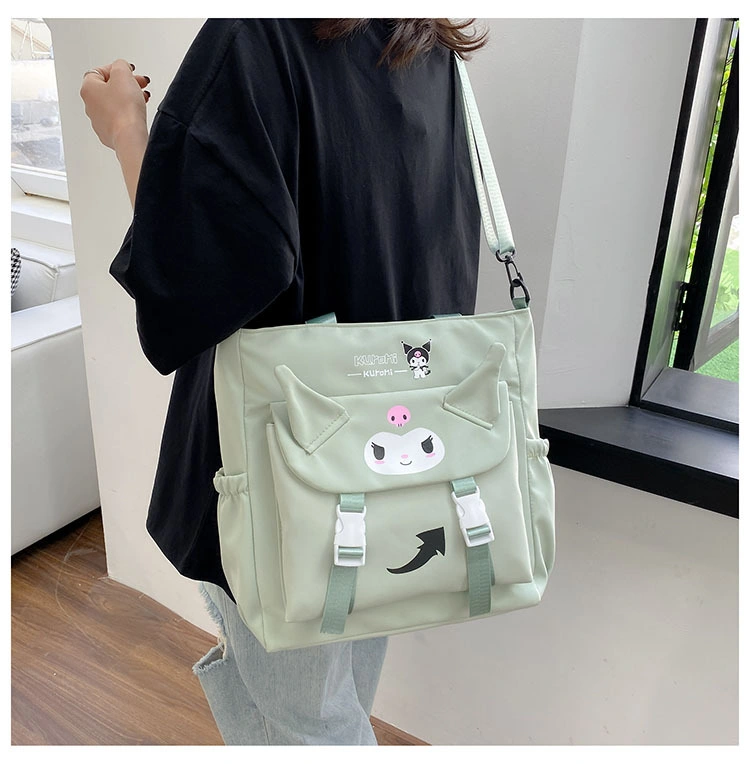 Simple One Shoulder Handbag Small Fresh Versatile Bag Fashion College Student Classroom Study Bag Oxford Cloth Bag Women&prime;s Bag