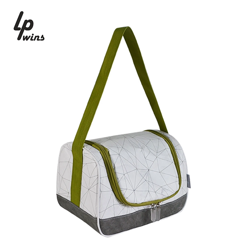 Female Oxford Portable Insulation Thermal Lunch Bag Women Cloth Picnic Cooler Bag