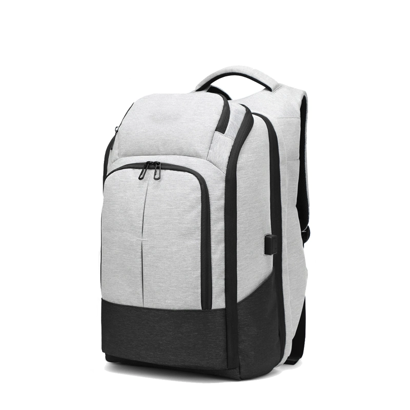 Amazon Trendy Waterproof Unisex Smart Design Teenager University School Bag Laptop Anti Theft Backpack with USB Charger