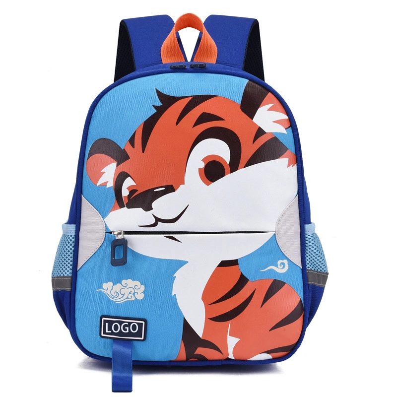 New Arrival Animal Cartoon Student Schoolbag Waterproof OEM Custom Logo Primary School Backpack for Boys