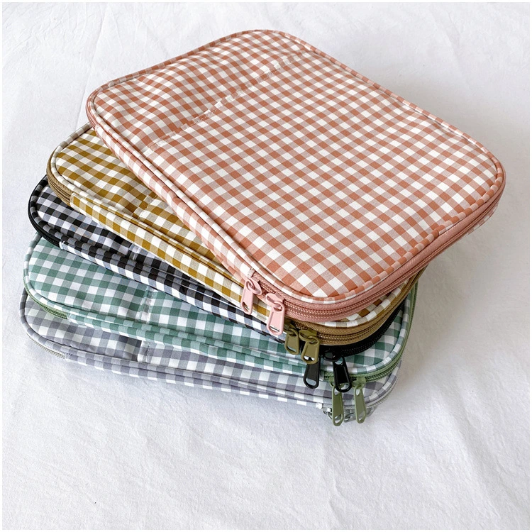 Wholesale Plaid iPad Computer Bag 13.2 Inch Tablet Protection Bag 15.6 Inch Notebook Storage Bag Inner Laptop Bag