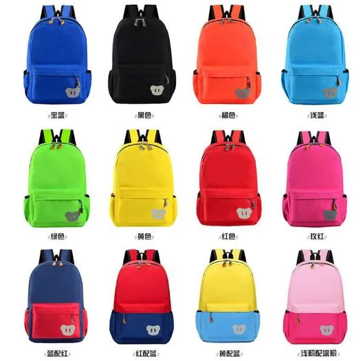 Personalized Logo Kids Printing School Backpack Bags for Children