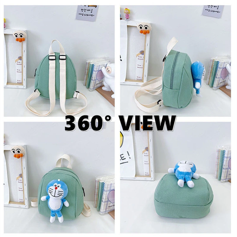 Factory Plush Baby Personalized Doraemon School Bag Backpacks for Children Kids