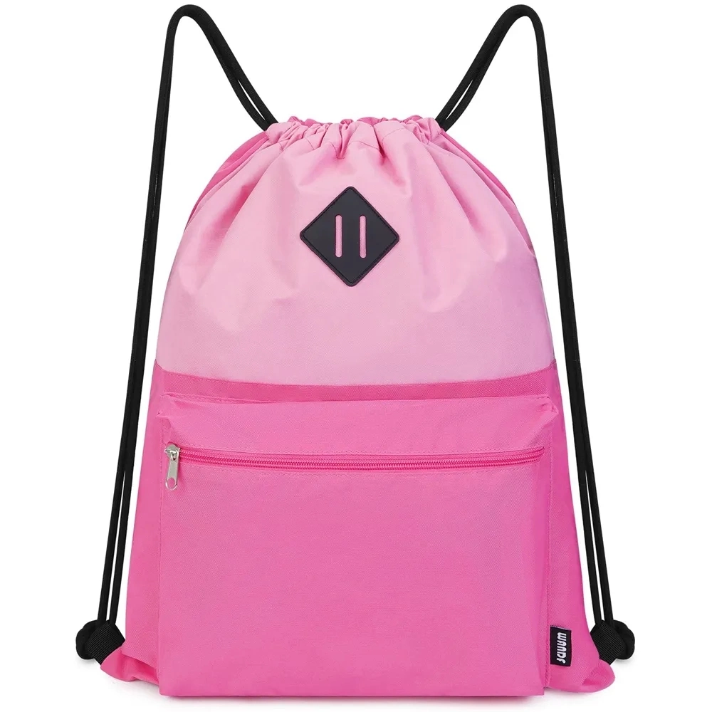 OEM ODM Foldable Backpack Sports Gym Bagpack with Wet Compartment Waterproof Women Men Draw String Bags