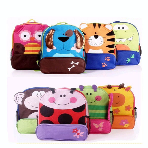 Animal Cartoon School Cute Kids Zoo Animal Backpack Sh-15113063