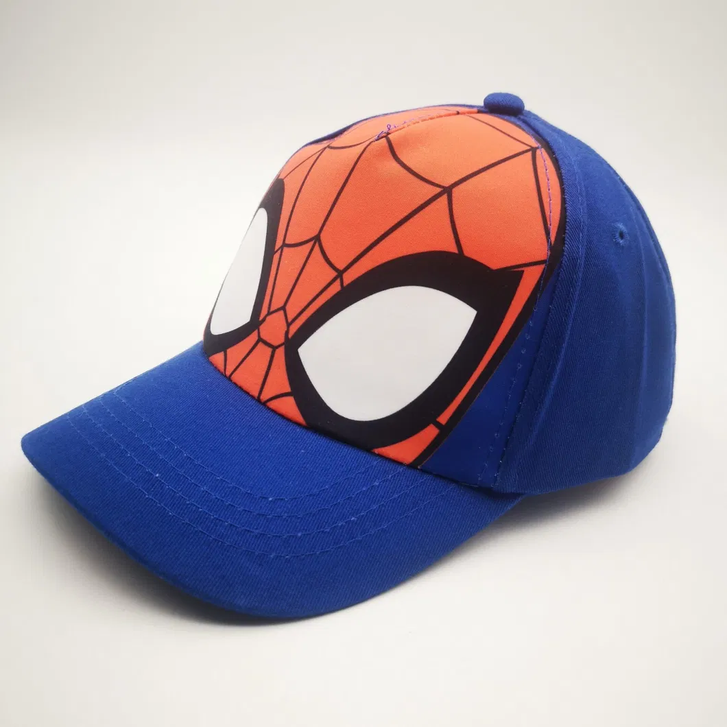 Marvel Hat Dark Blue Spider-Man Print Fashion Outdoor Baseball Cap