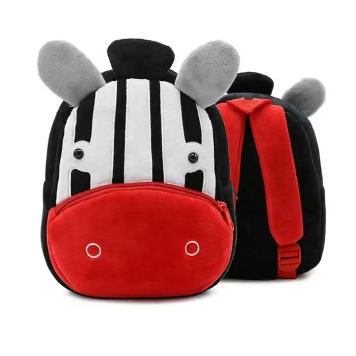 3D Cartoon Kids Zoo Animal Children School Backpack