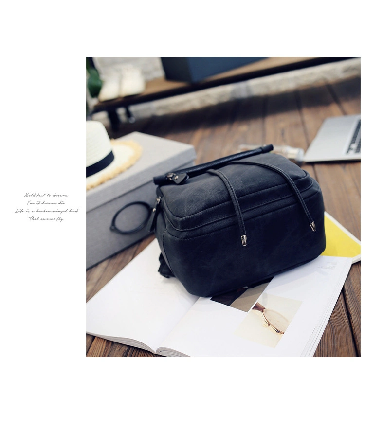 2021 Hot Design Fashion Double Shoulder Bag for Women Cute Girls School Bags Trendy Free Backpack