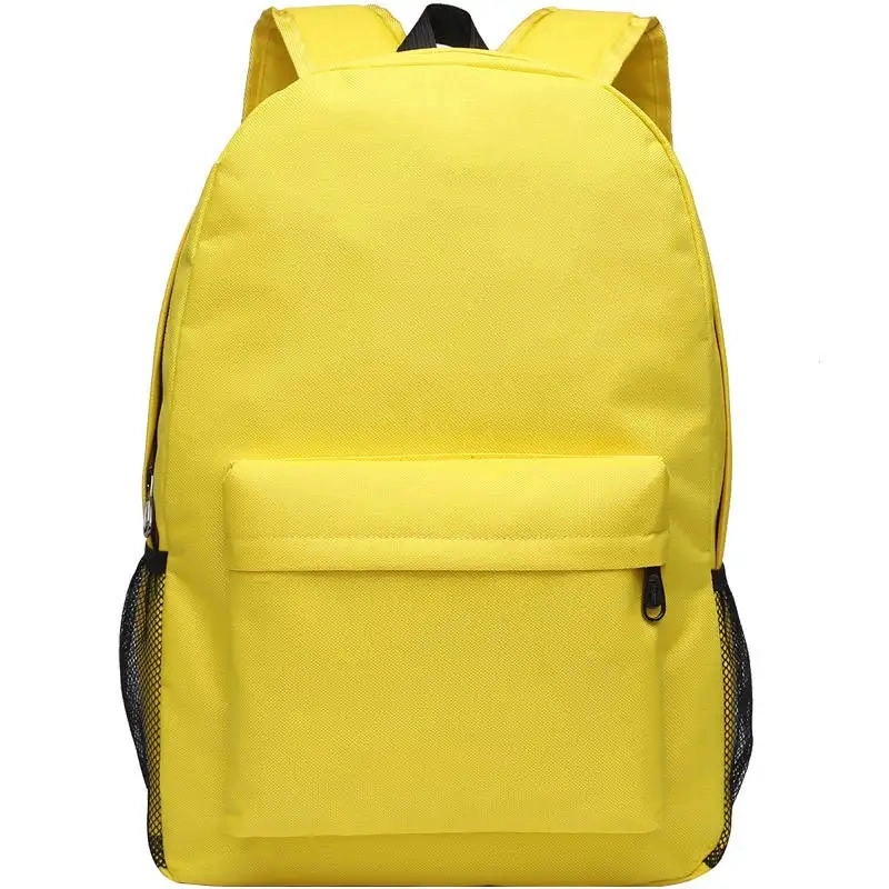 Customized Stylish Funny Teenager Children Book Bag Personalized OEM Printed Black School Bags Backpack for Kid Girls Boys