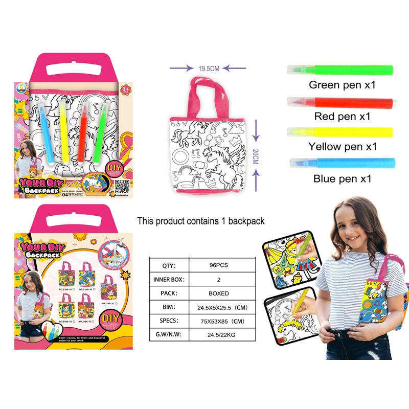 Istudio Factory Wholesale Hot Sale DIY Drawing Bag Kids