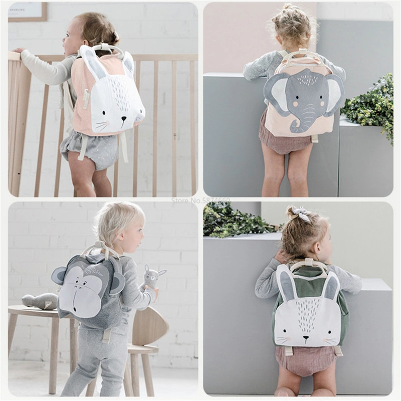 Animals Design Girls Boys Backpack Kids Cartoon Kindergarten School Bag for Baby Backpack