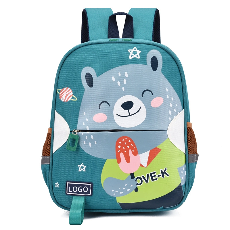 New Arrival Animal Cartoon Student Schoolbag Waterproof OEM Custom Logo Primary School Backpack for Boys