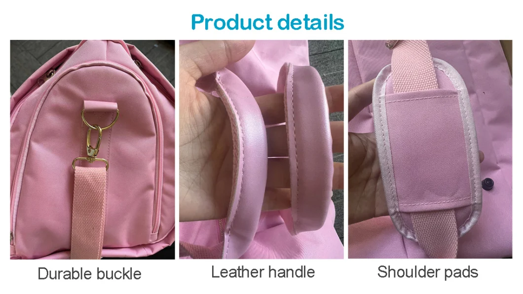 Foldable Garment Bags Custom Pink Durable Oxford Cloth Folding Suit Storage Bag