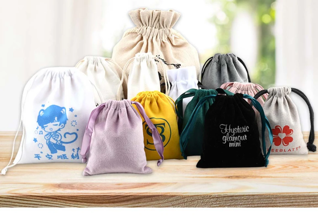 Drawstring Extended Black Polyester Drawstring Pocket Phone Triangle Holder Oxford Cloth Bag