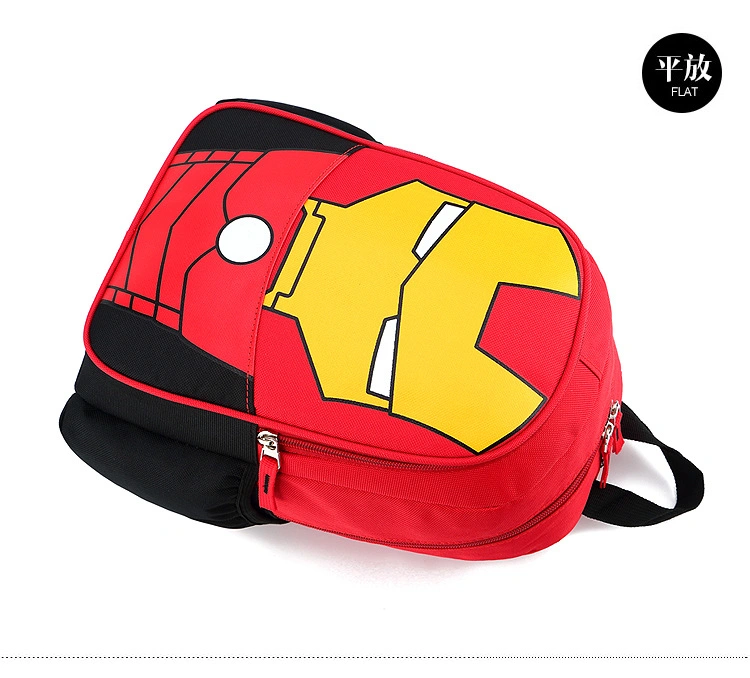 New Nylon Cute Baby Schoolbag Men&prime;s Spider Backpack Wholesale