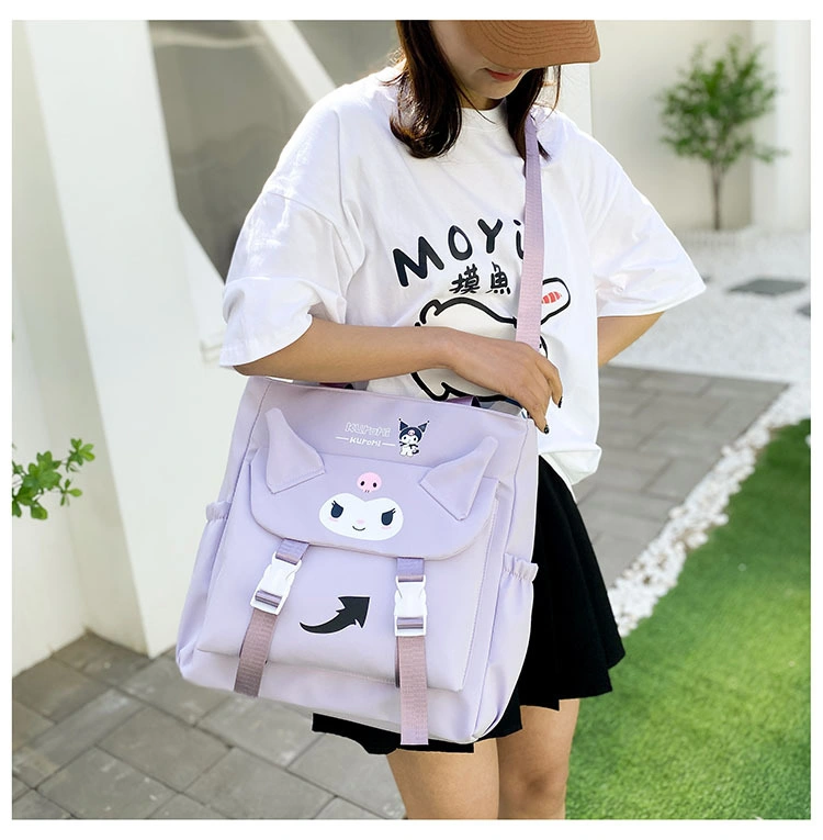 Simple One Shoulder Handbag Small Fresh Versatile Bag Fashion College Student Classroom Study Bag Oxford Cloth Bag Women&prime;s Bag