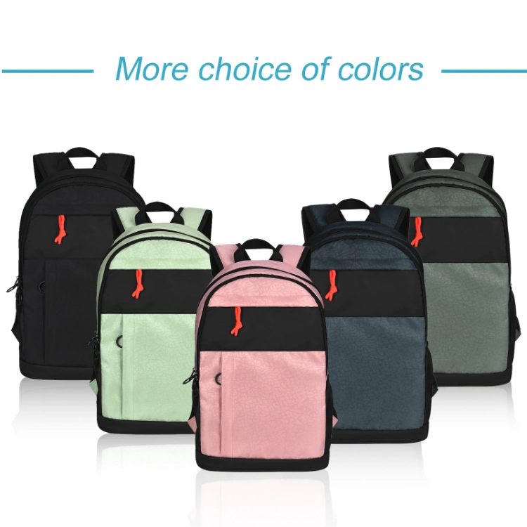 Fashion High School Student Bookbag Bag for Teenage Girls Boy Travel Waterproof Black Mochilas Women Backpack