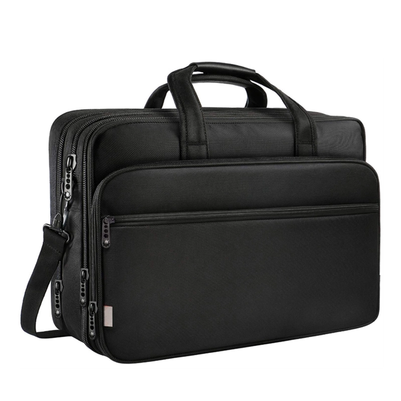 15.6 Inch Notebook Waterproof Computer Shoulder Expandable Messenger Laptop Bag