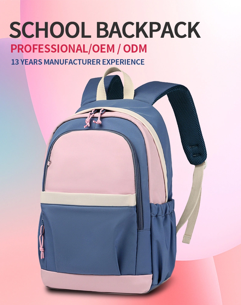 Fuliya Fashion Student School Backpack Large Waterproof Travel Bags for High School Teenage Girls