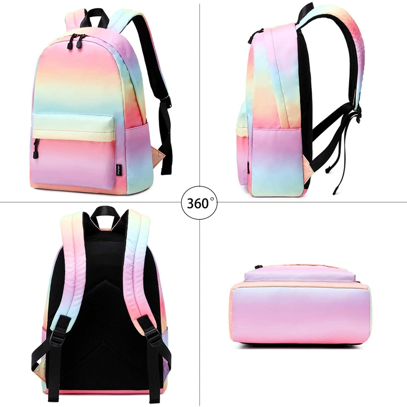 Lightweight Custom Logo Galaxy Backpack for Teen Girls Boys School College Laptop Bag Backpack