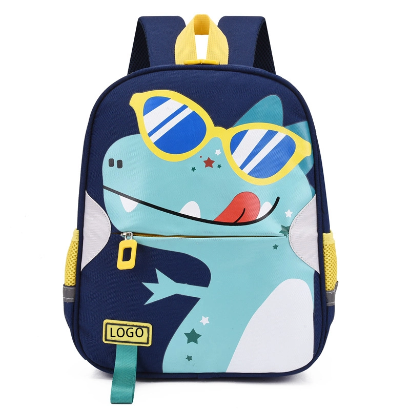 New Arrival Animal Cartoon Student Schoolbag Waterproof OEM Custom Logo Primary School Backpack for Boys