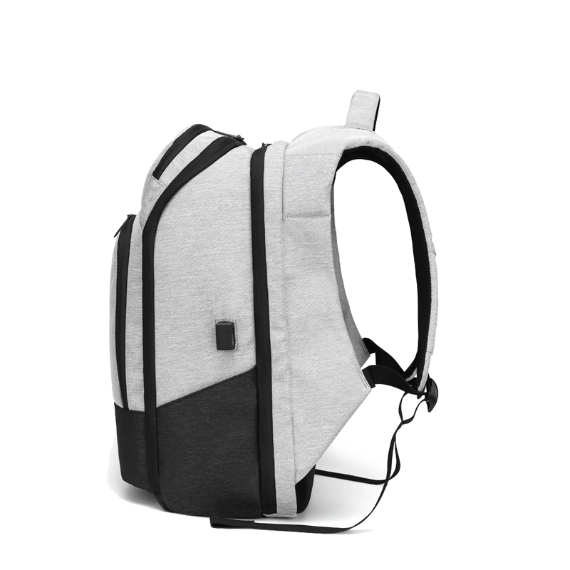 Amazon Trendy Waterproof Unisex Smart Design Teenager University School Bag Laptop Anti Theft Backpack with USB Charger