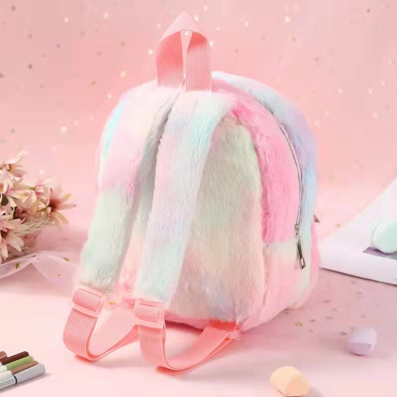 Hot Sale Soft Plush Big Eyes Student Large Capacity Unicorn Backpack School Bags for Girls Backpack School Backpacks