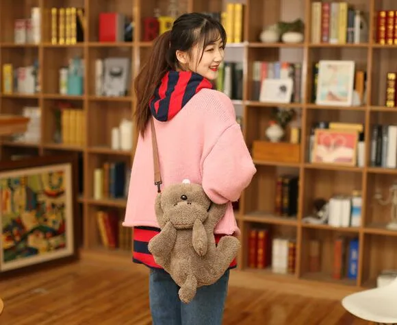 Custom Animal Shape Plush Backpack for Children