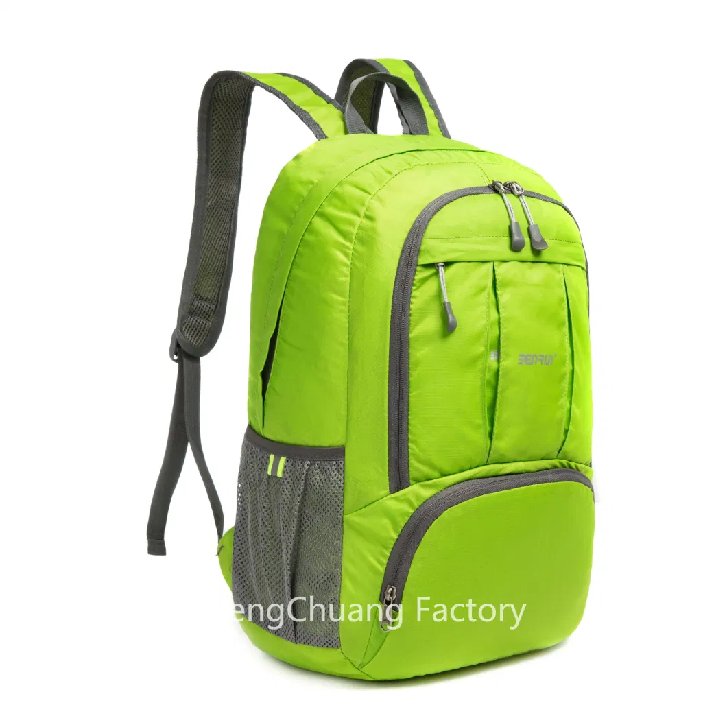 New Style Foldable Daypack Ripstop Foldable Backpack Convenient Backpack Outdoor Sport Backpack