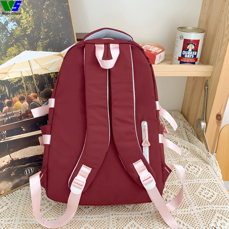 Wide Silver Original Hot Style Good Price Schoolbags Kids Backpack 2023