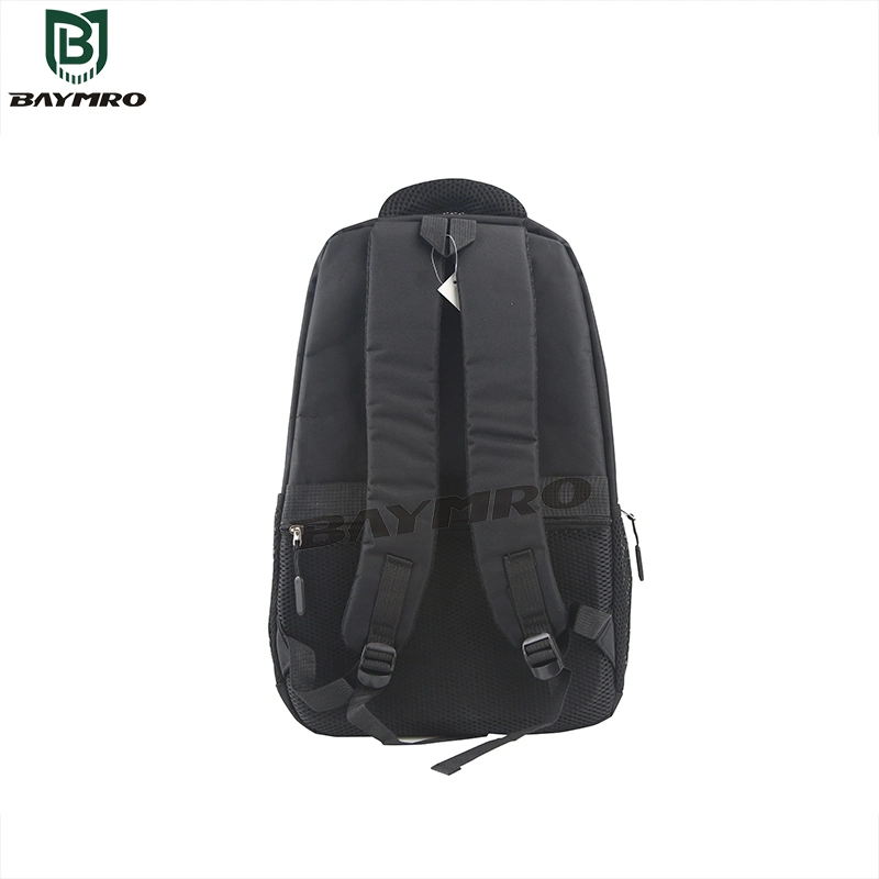 PPE Supplier Black Multi-Pocket Zipper Customizable Logo Shoulder Bag