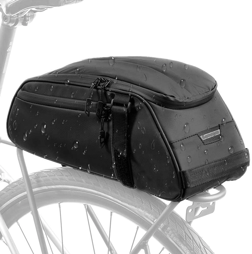 2 in 1 Water Proof Bicycle Saddle Pack Tool Bag with Multi Pockets for Storages