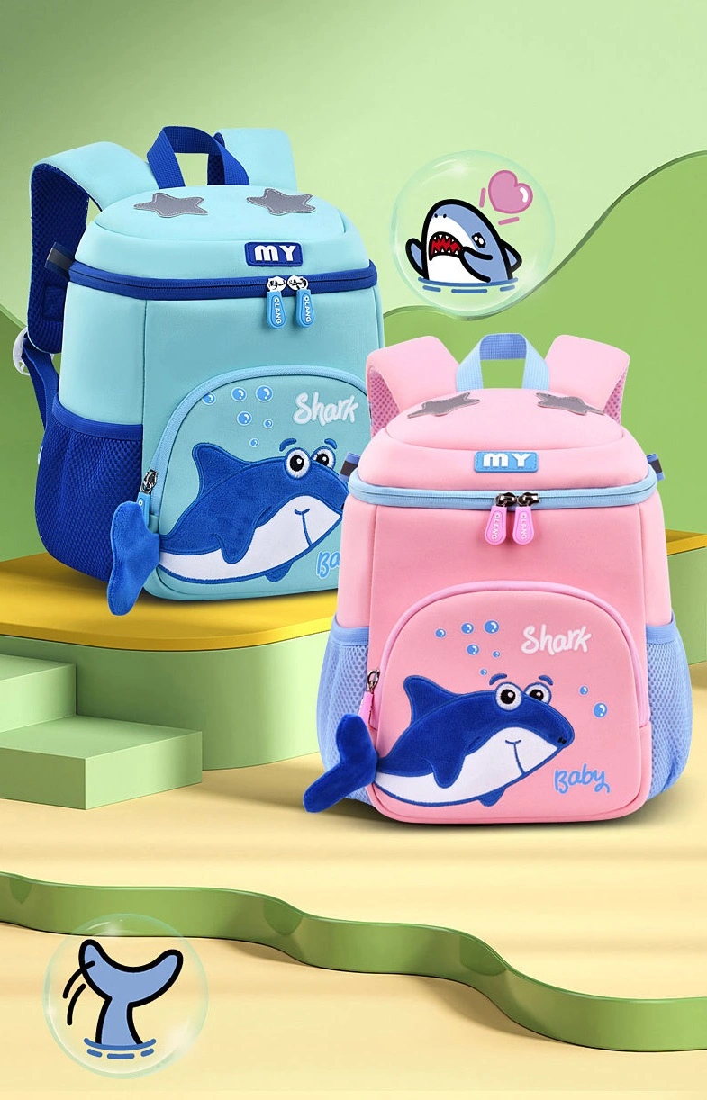 2023 New Style Large Capacity Bucket Bag Kids Bag Waterproof Material Children Backpack